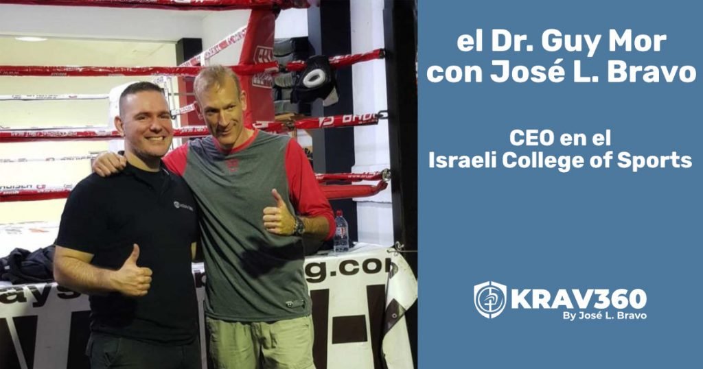 Gran visita: el Dr. Guy Mor con José L. Bravo