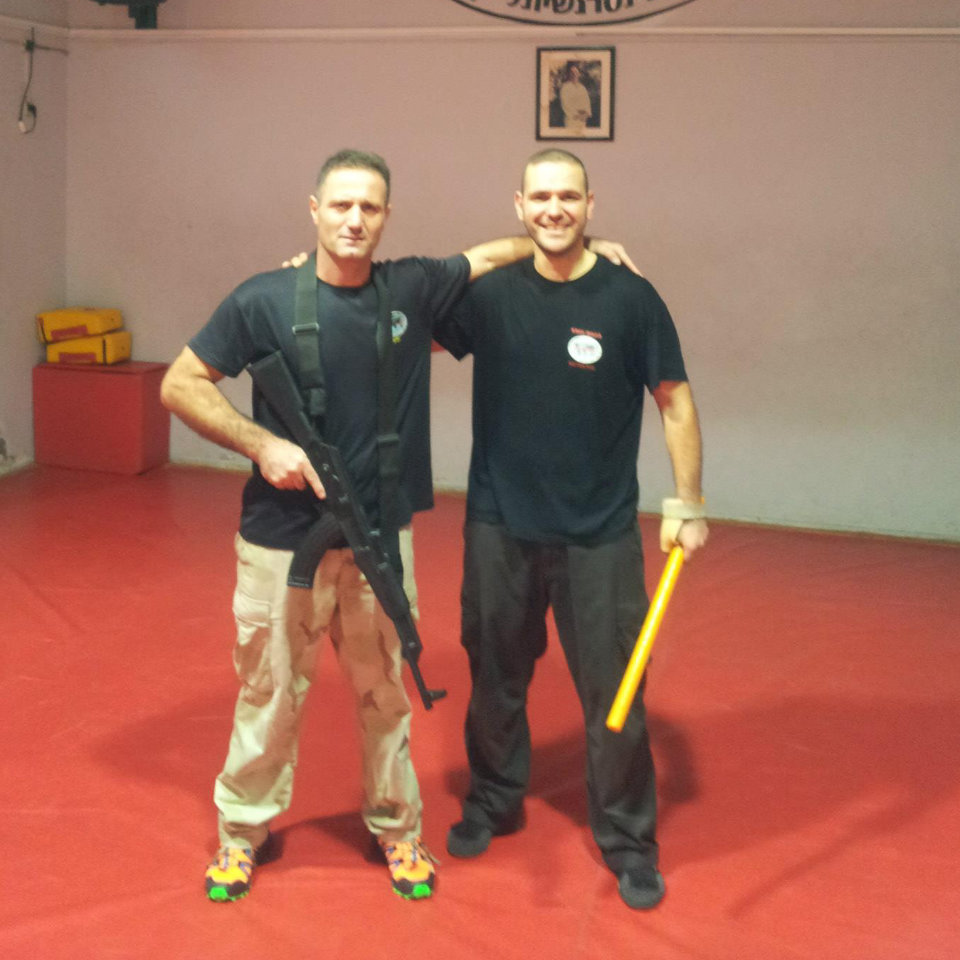 Gabi Noah con José L. Bravo