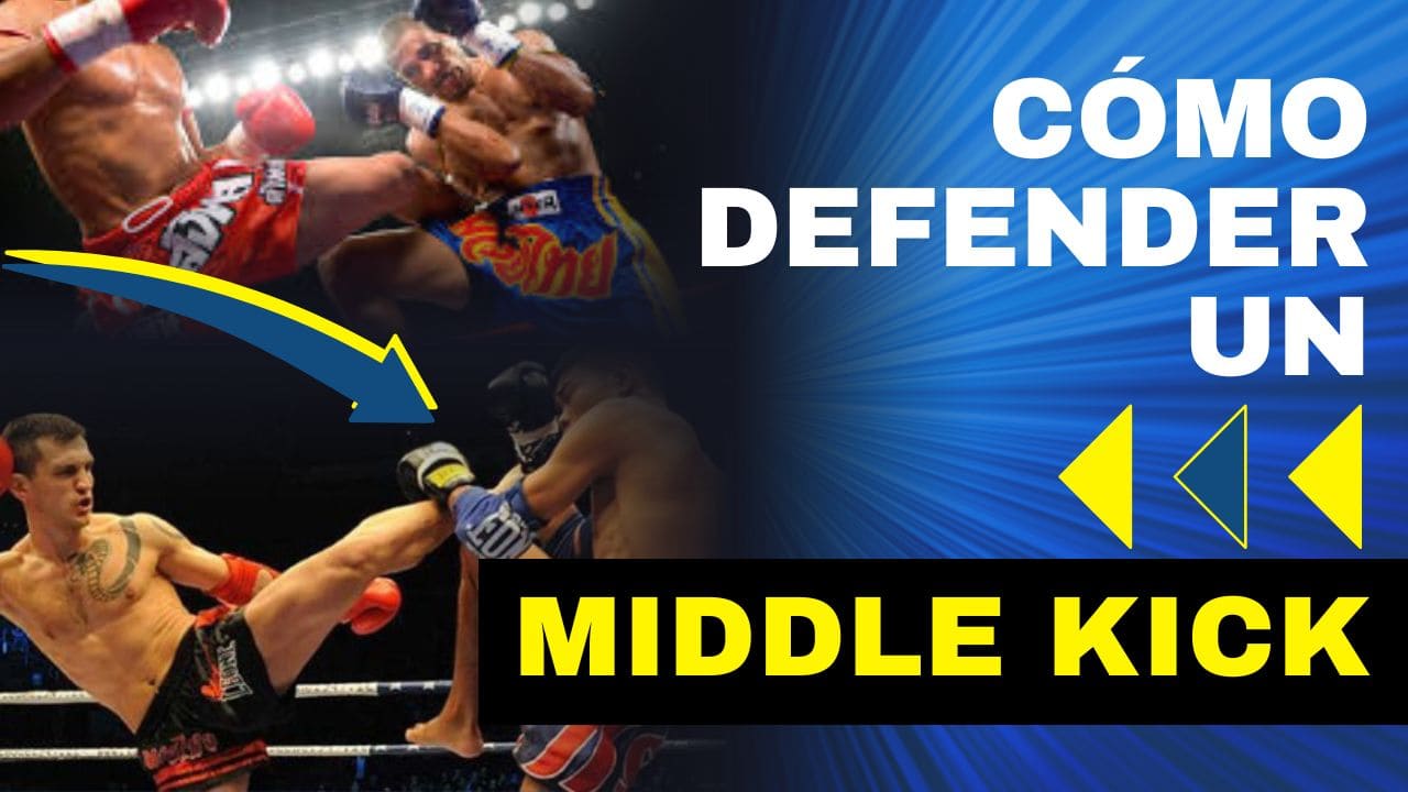 cómo defender una patada circular media