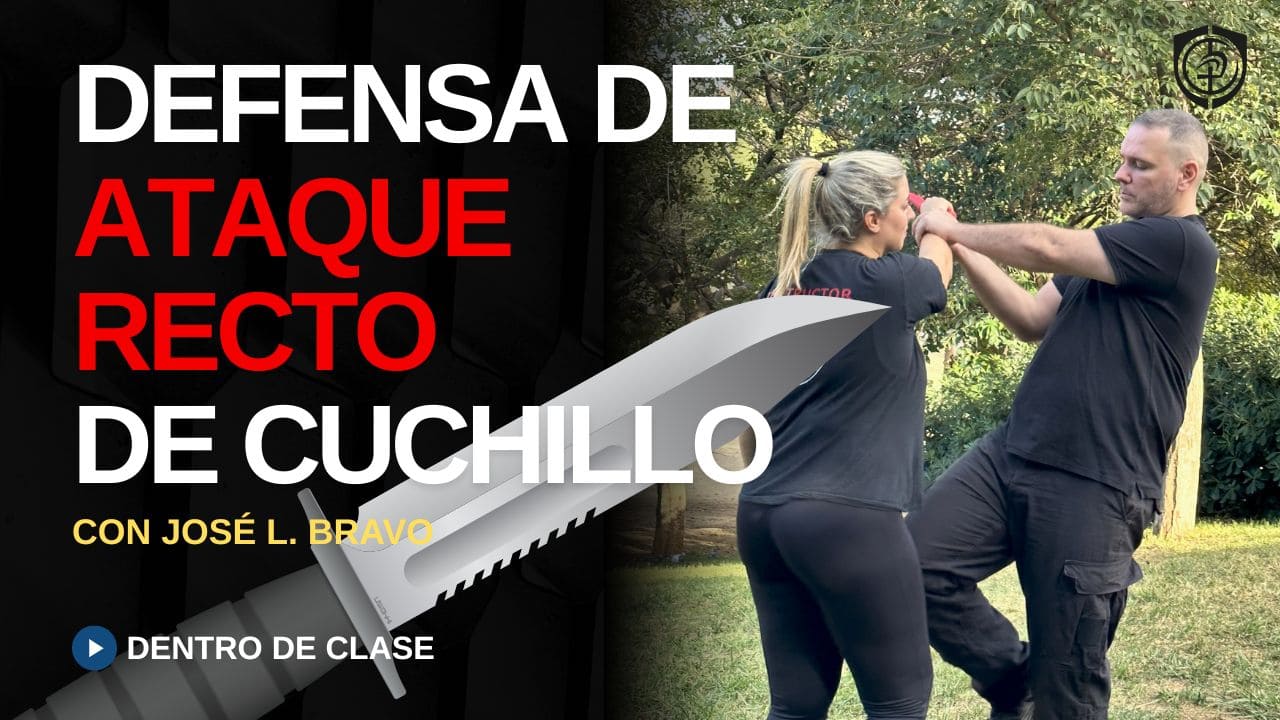 APRENDE DEFENSA PERSONAL defensa de ataque de cuchillo CON KRAV360 DENTRO DE CLASE