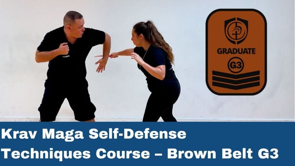 Krav maga self defense  - brown belt G3