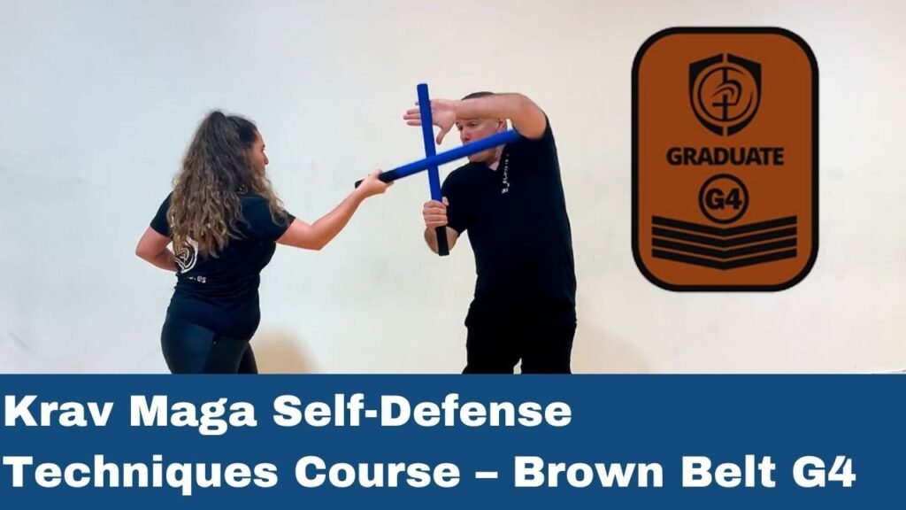 Krav maga self defense brown belt G4